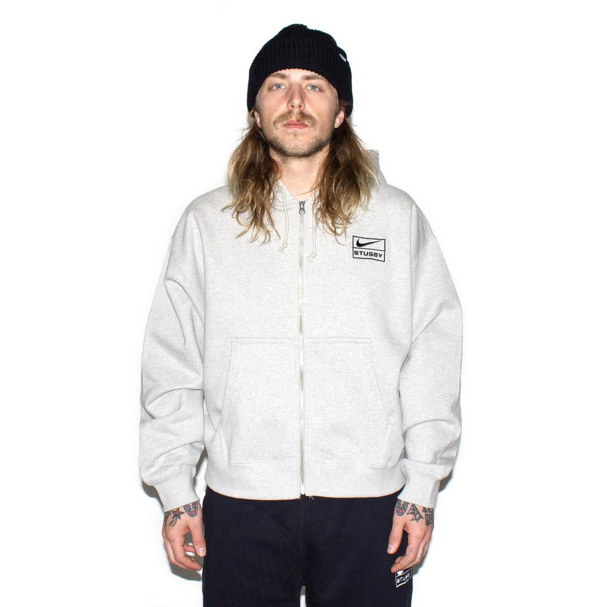 Nike x Stussy - Full-Zip Fleece Hoodie – Premier