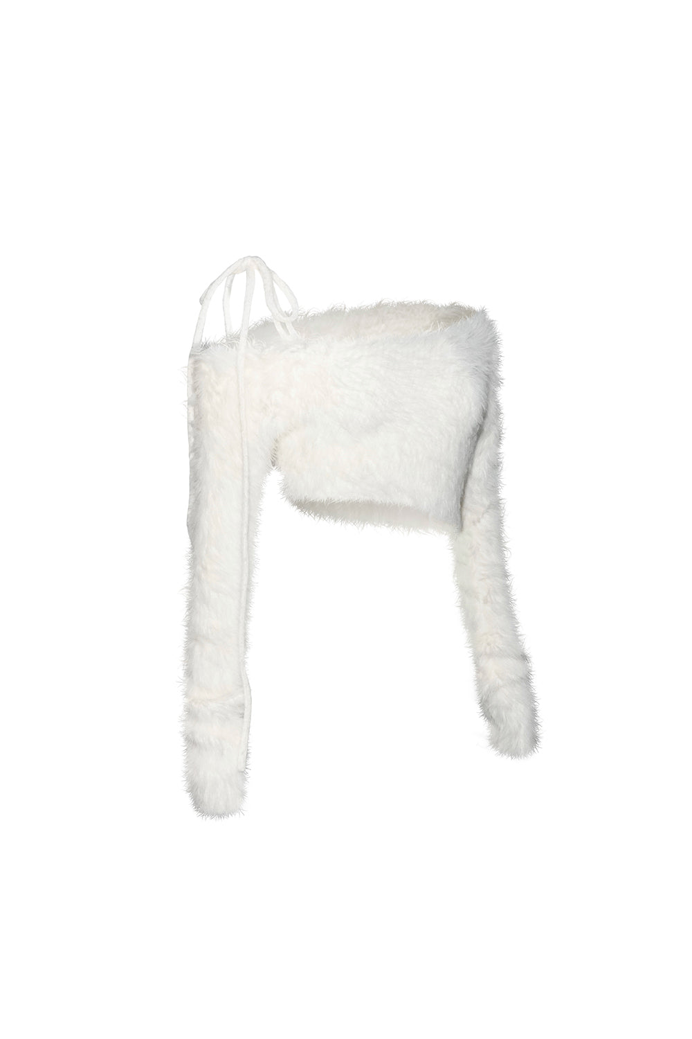 THEREDTHREAD / ザレッドスレッド】S feather knit cropped