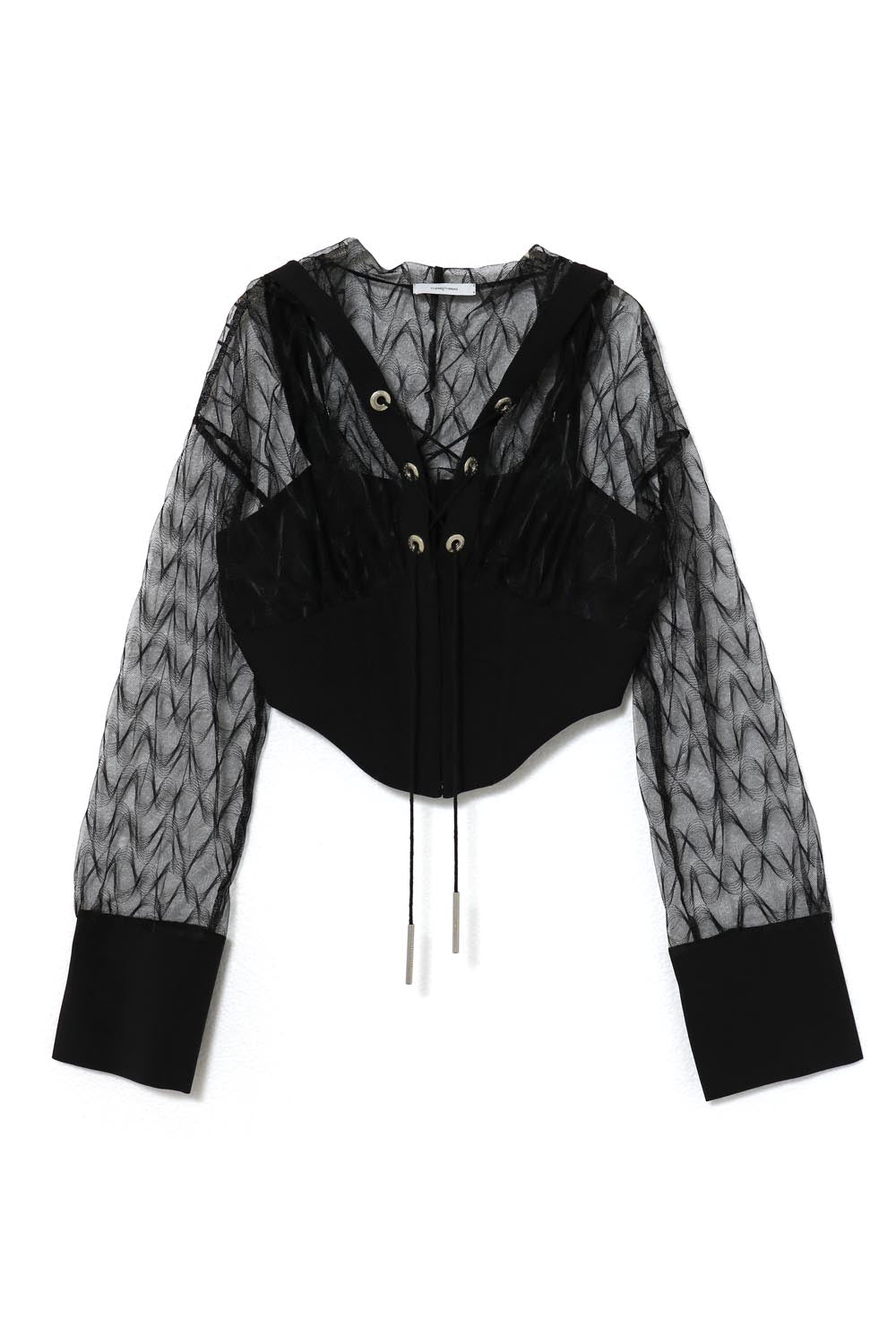 THEREDTHREAD / ザレッドスレッド】S cross hoodie curve