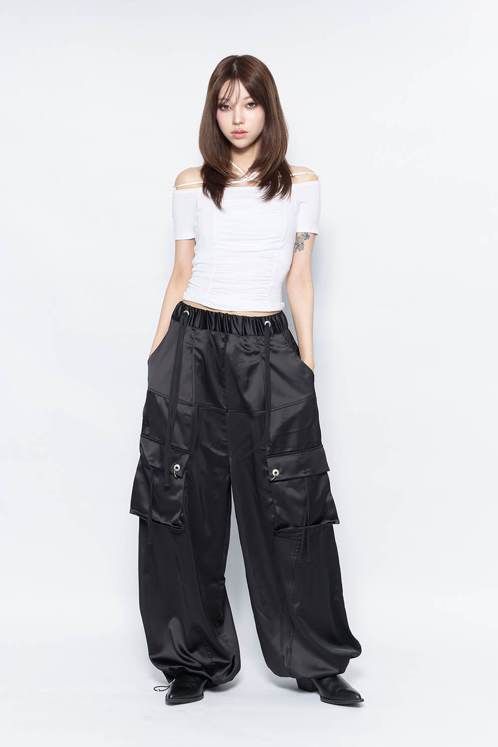 THEREDTHREAD / ザレッドスレッド】S pierce cargo pants