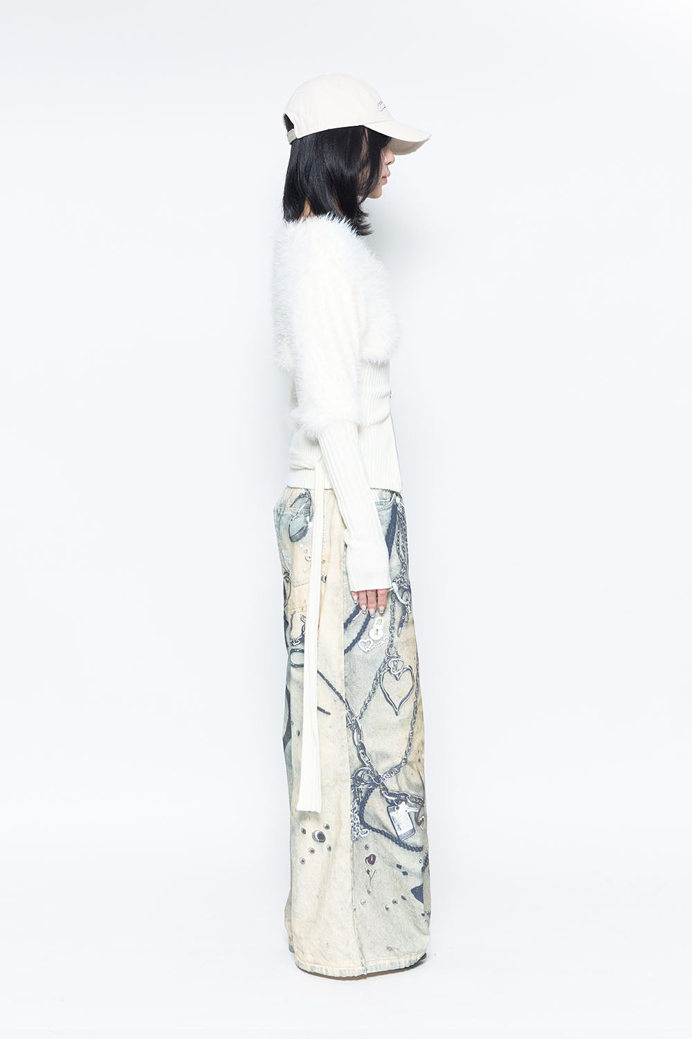 THEREDTHREAD / ザレッドスレッド】S print denim1 toys