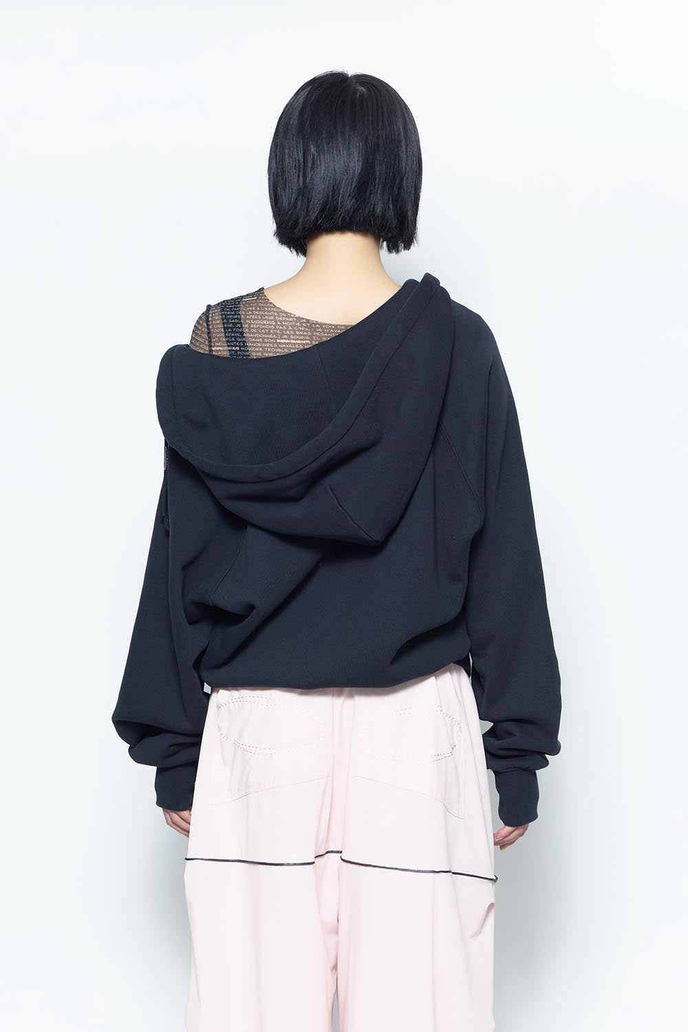 THEREDTHREAD / ザレッドスレッド】S fleece zip up hoodie