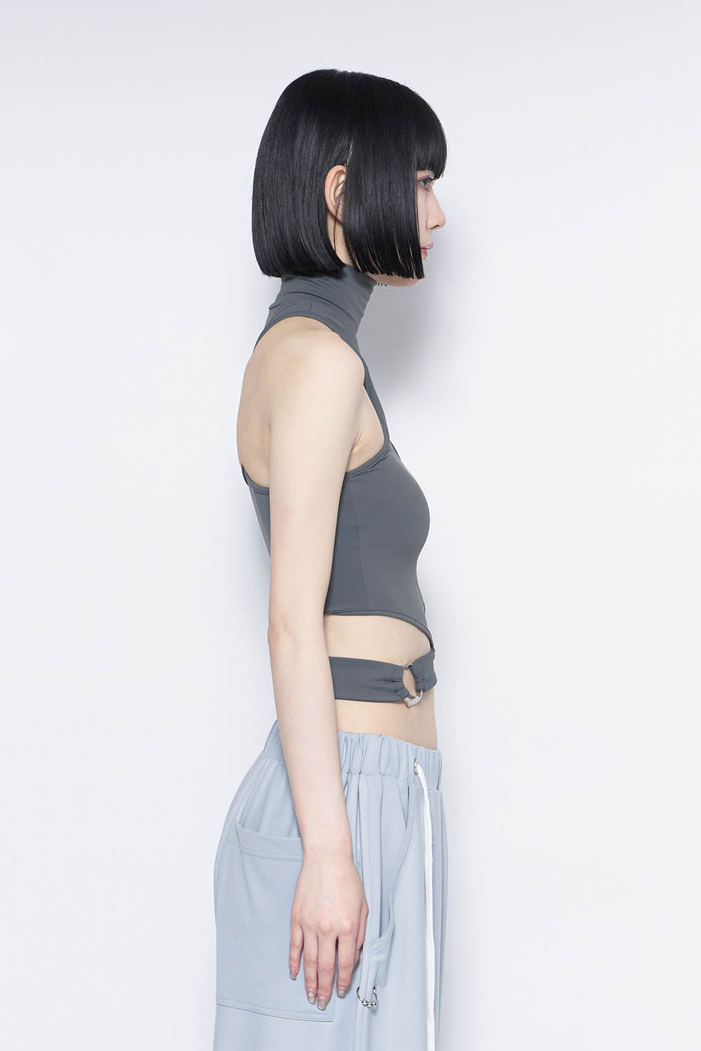 THEREDTHREAD / ザレッドスレッド】S ring curve tops