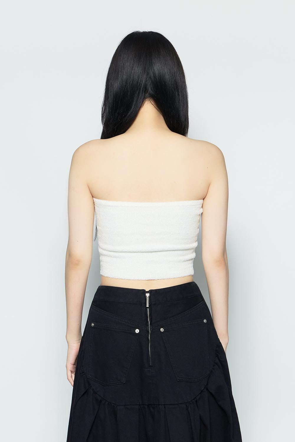 THEREDTHREAD / ザレッドスレッド】S logo fluffy bare tops