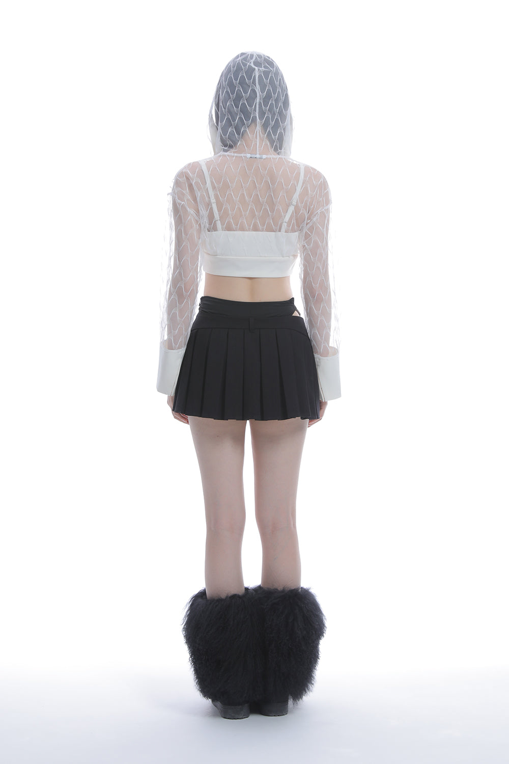 THEREDTHREAD / ザレッドスレッド】S ring pleats skirt full