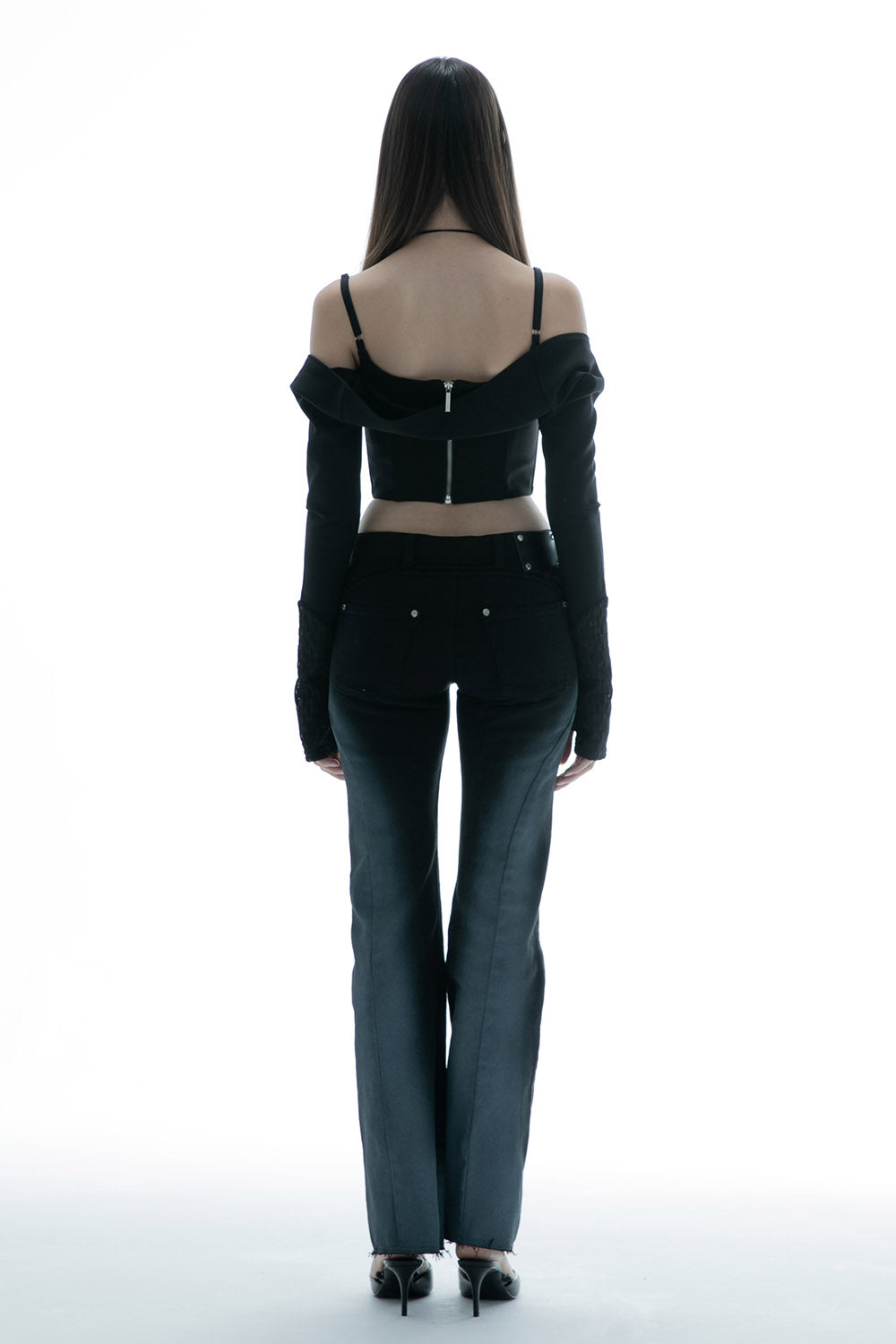 THEREDTHREAD / ザレッドスレッド】S bootcut pants gradation