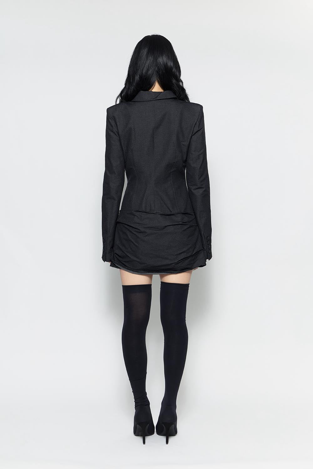 THEREDTHREAD / ザレッドスレッド】S suit bow dress mini