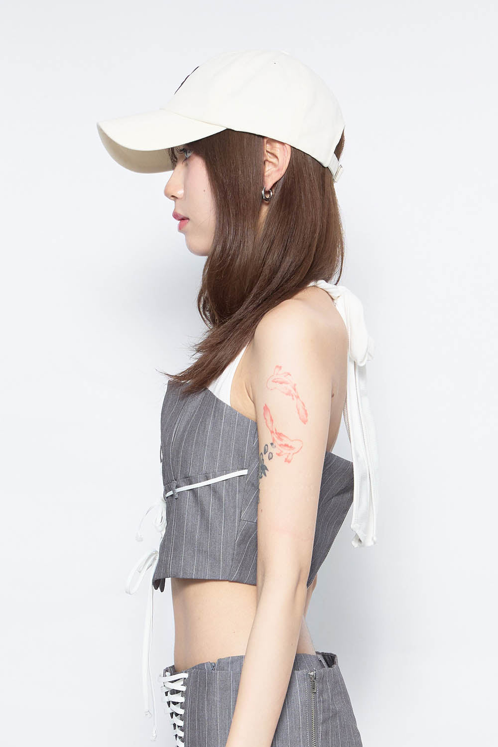 THEREDTHREAD / ザレッドスレッド】S logo cap scarlet