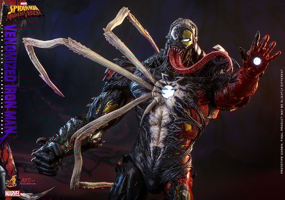 アイアンマンがヴェノム化、シンビオートに飲み込まれて凶悪フィギュア