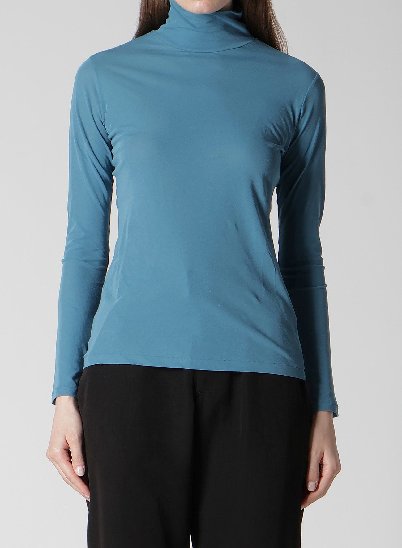 HIGH TWISTED JERSEY LONG SLV TURTLE NECK PO – THE SHOP YOHJI YAMAMOTO