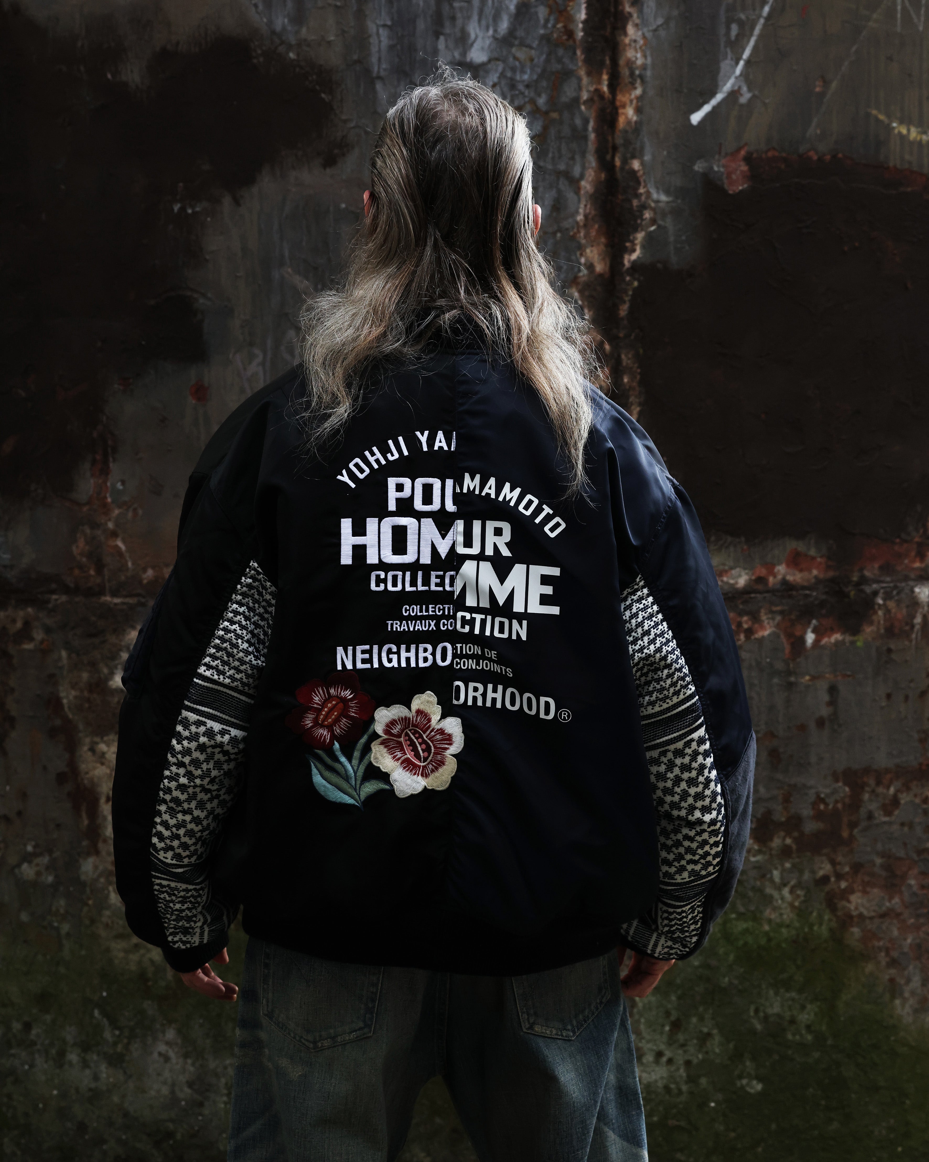 Yohji Yamamoto x NEIGHBORHOOD MA-1 JACKET – THE SHOP YOHJI YAMAMOTO