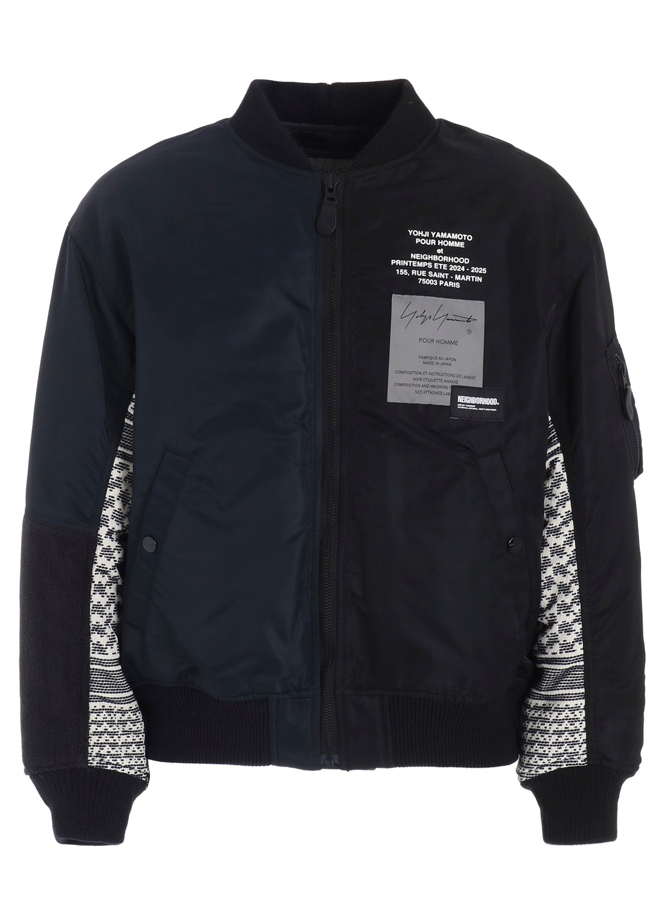 Yohji Yamamoto x NEIGHBORHOOD MA-1 JACKET – THE SHOP YOHJI YAMAMOTO
