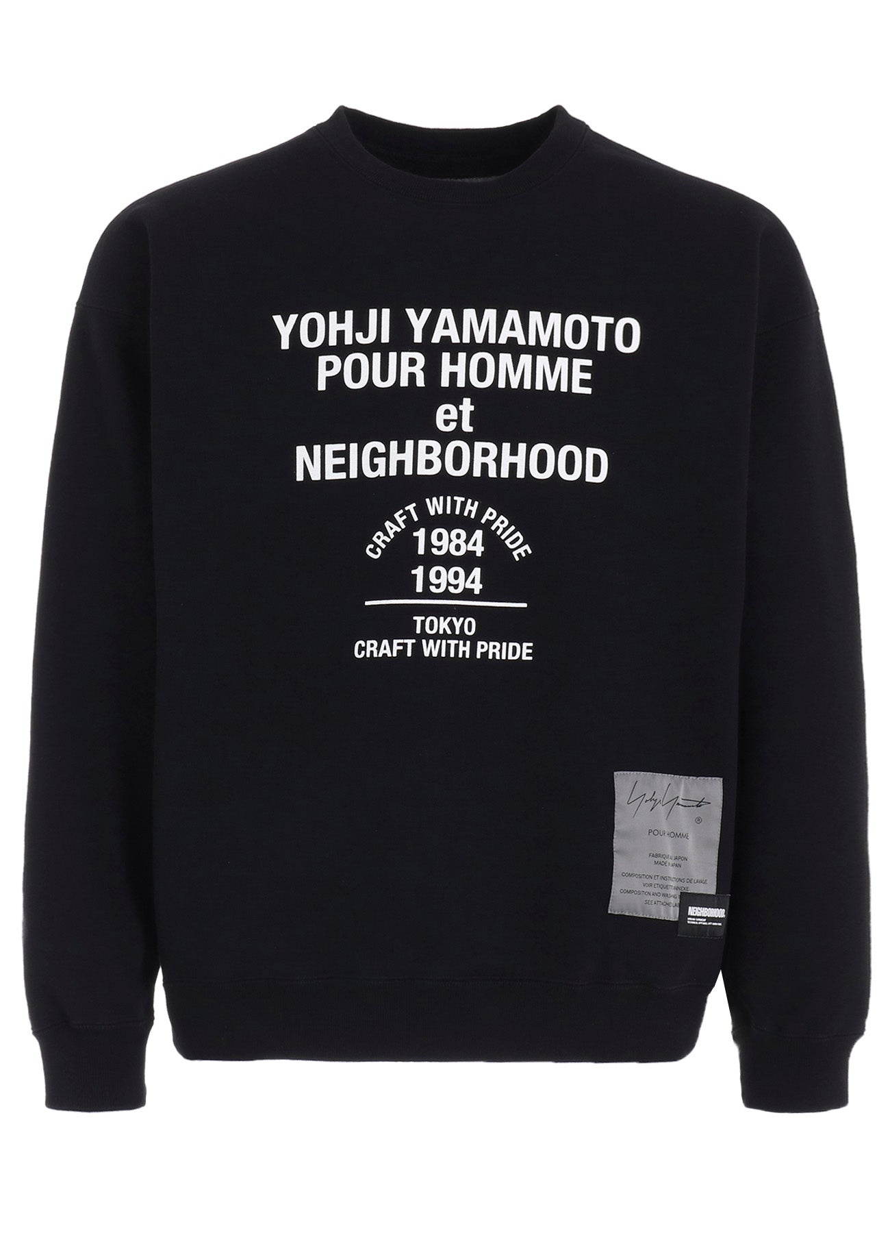 Yohji Yamamoto x NEIGHBORHOOD SWEAT SHIRT LS – THE SHOP YOHJI YAMAMOTO