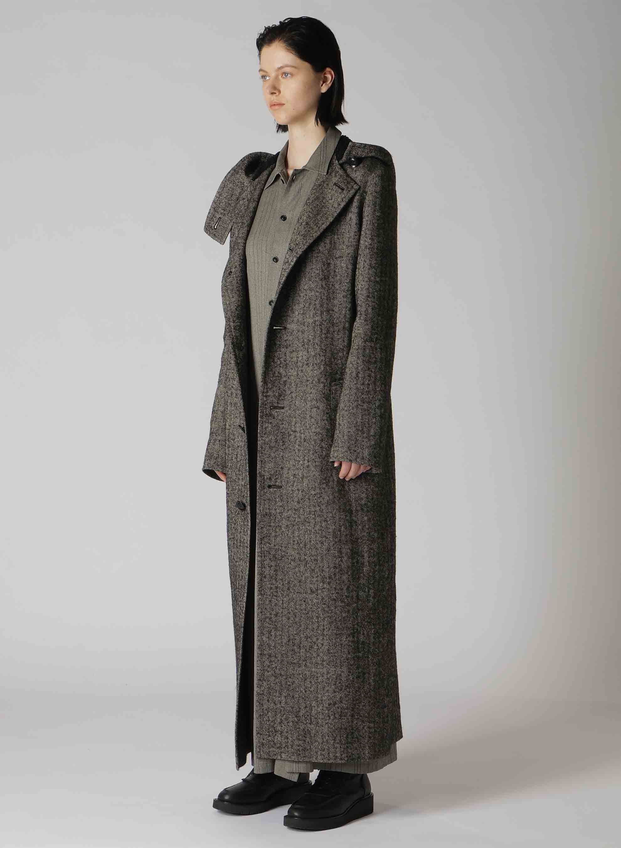 ジャケット・アウター 90s Justin oh wool long coat Online Vintage
