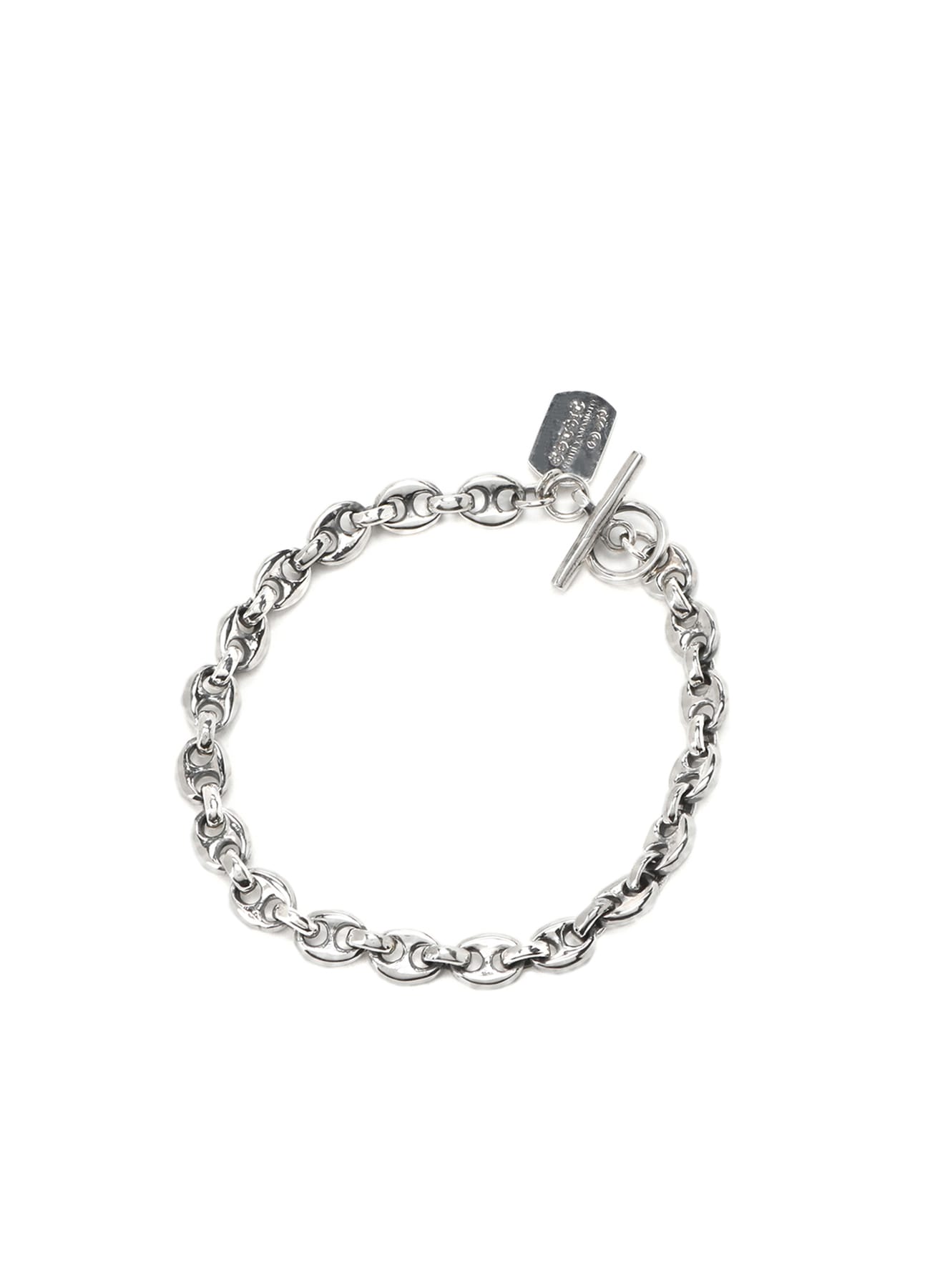 SILVER 950 CHAIN BRACELET PT1(FREE SIZE Silver): GOTHIC YOHJI