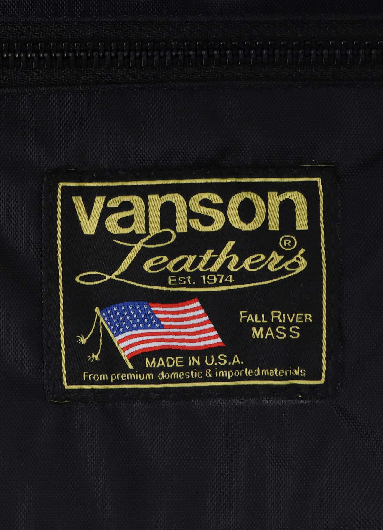 Yohji Yamamoto × VANSON LEATHERS BONE BAG(FREE SIZE Black): Yohji