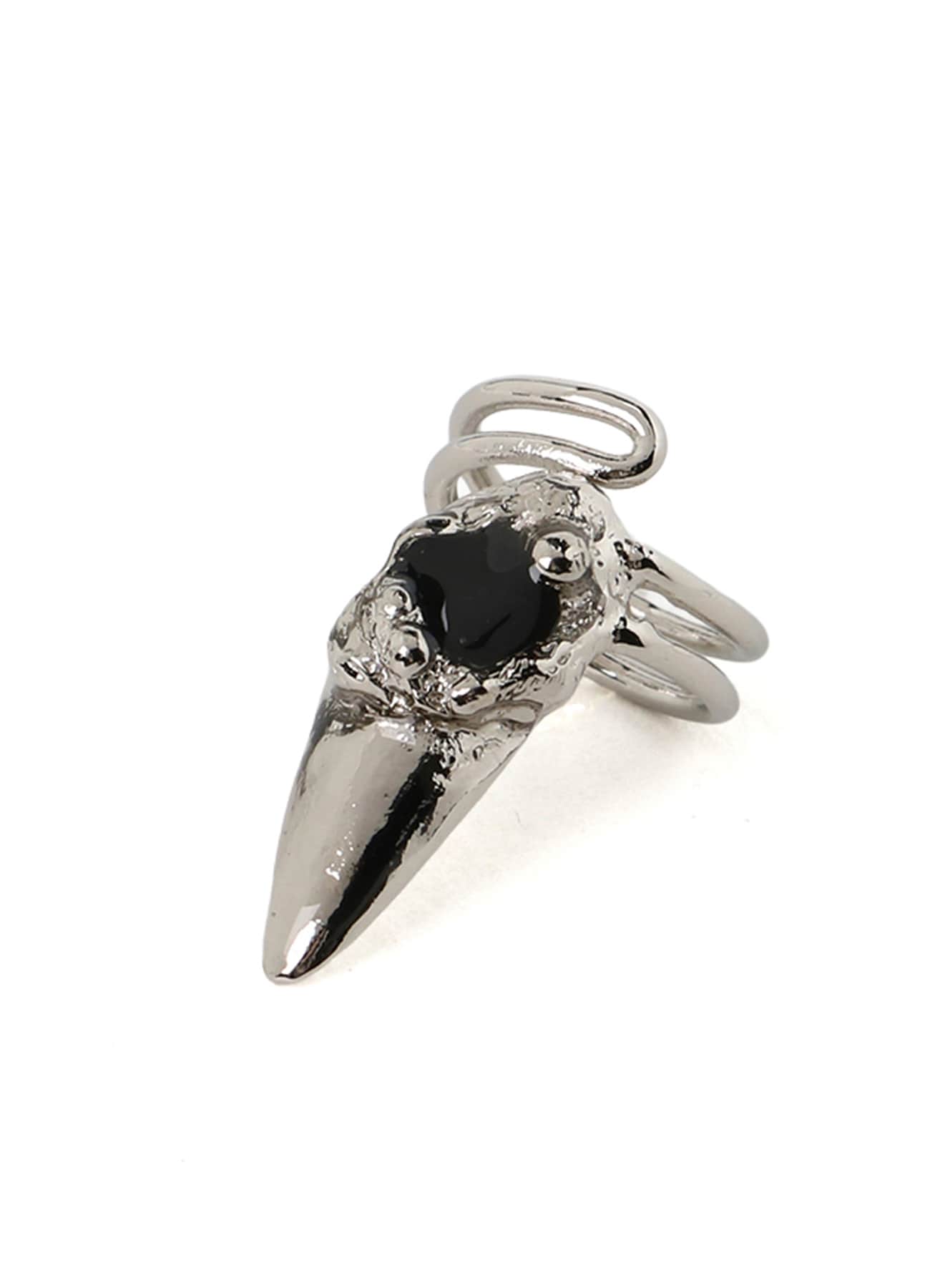CREATURE NAIL RING A(FREE SIZE Black): LIMI feu｜THE SHOP YOHJI