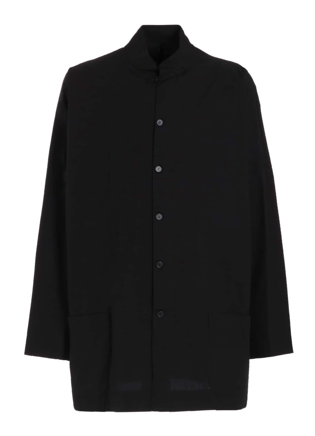 100/2 BROAD CHINA SHIRT(S Black): Soldes｜THE SHOP YOHJI YAMAMOTO