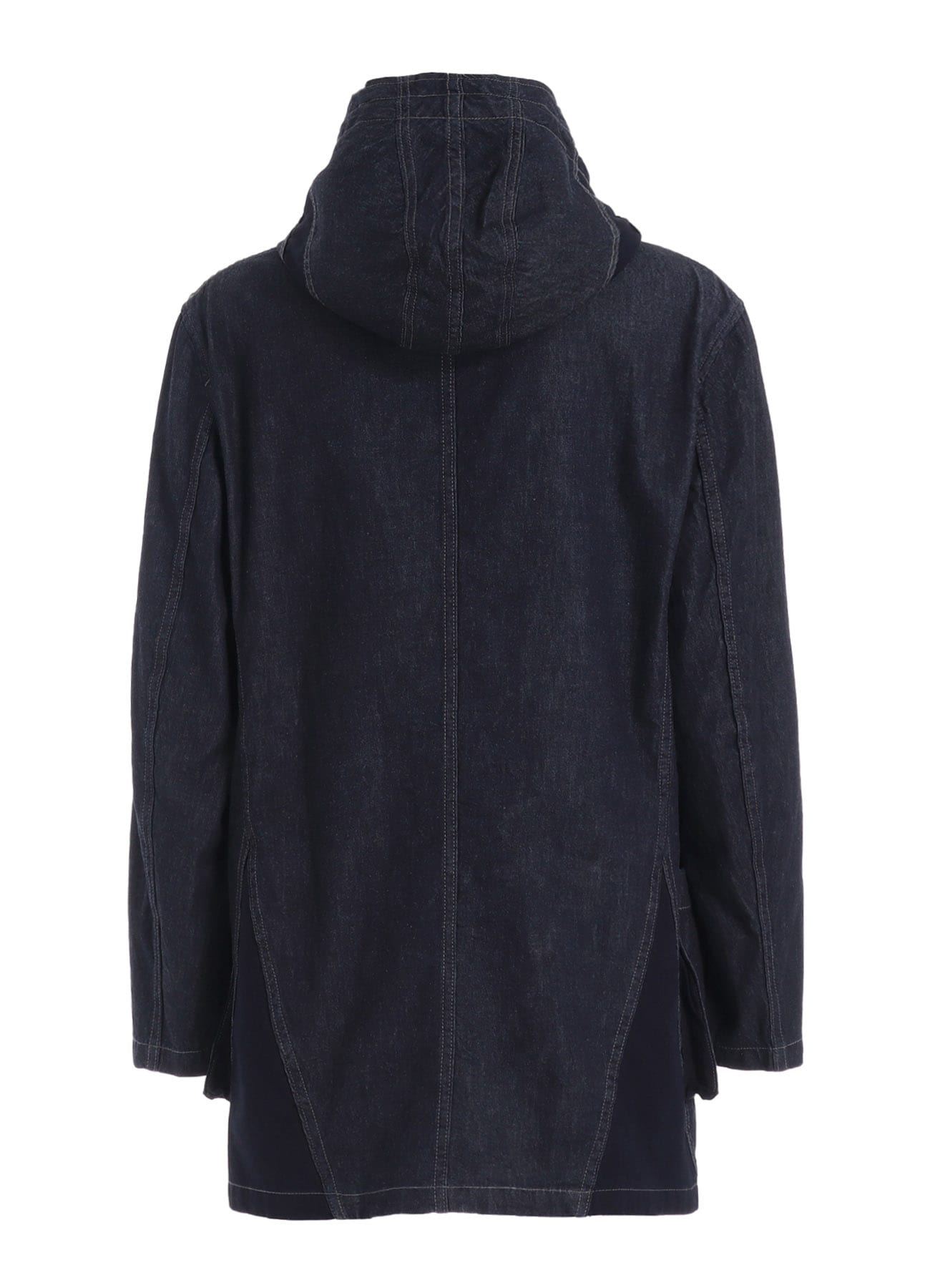 7oz TWO-TONE DENIM HOODED JACKET(M Indigo): S'YTE｜THE SHOP YOHJI