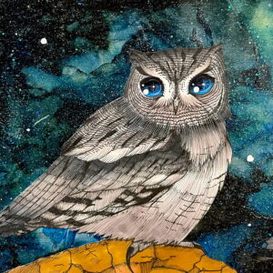 フクロウシホ | 絵画販売 インテリアアート専門通販 This Is Gallery