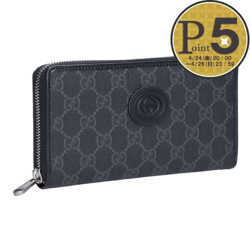 楽天市場】gucci 長財布 インターロッキングの通販