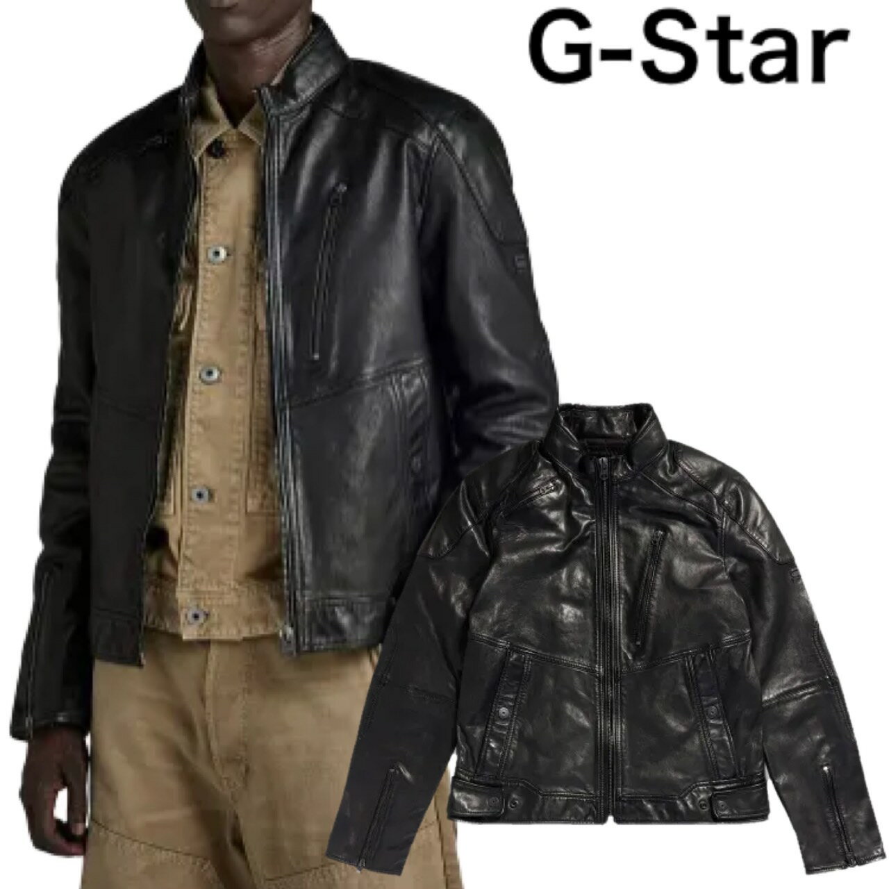 楽天市場】g－star raw レザージャケットの通販