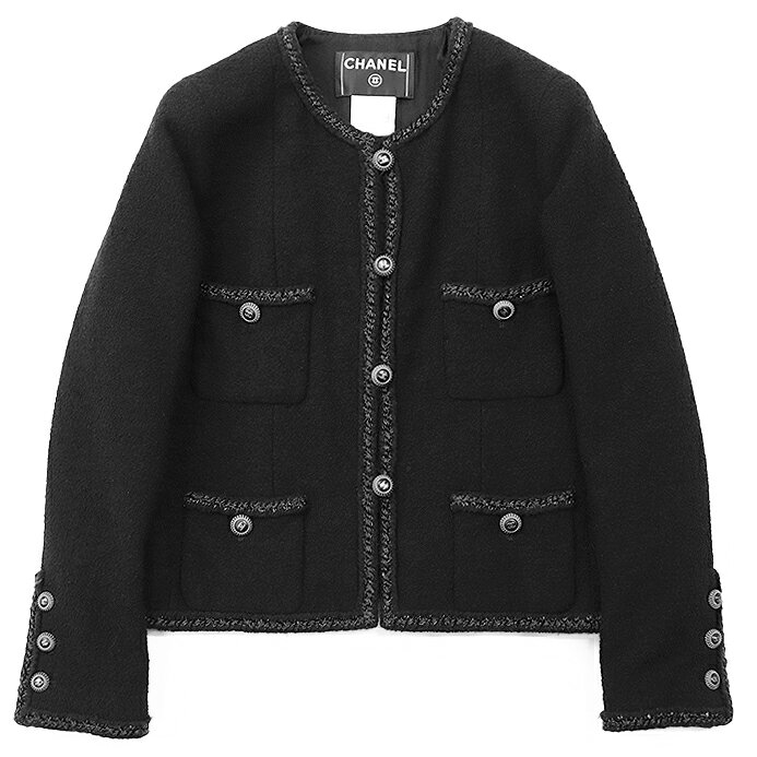 楽天市場】chanel ヴィンテージ ツイードジャケットの通販