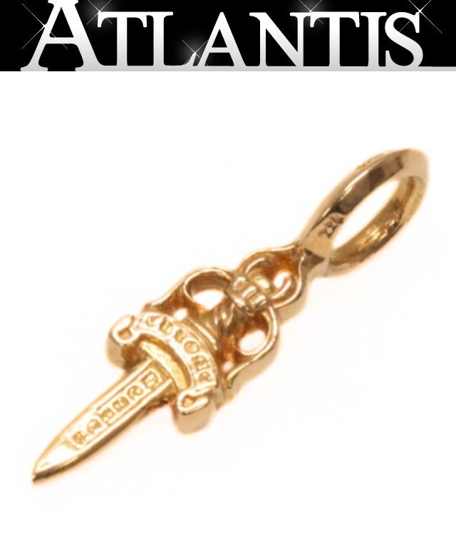 楽天市場】クロムハーツ 22k ダガー（ペンダントトップ｜メンズ