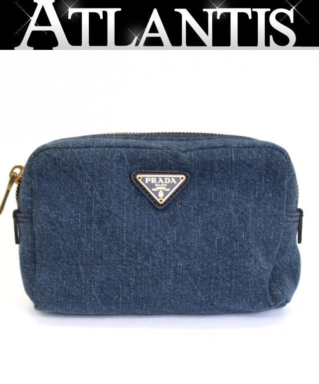 楽天市場】prada デニム（化粧ポーチ｜レディースバッグ）：バッグ