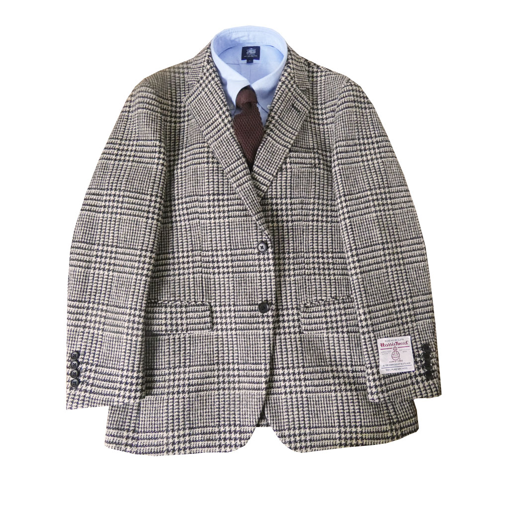楽天市場】ハリスツイード ジャケット（柄チェック）の通販