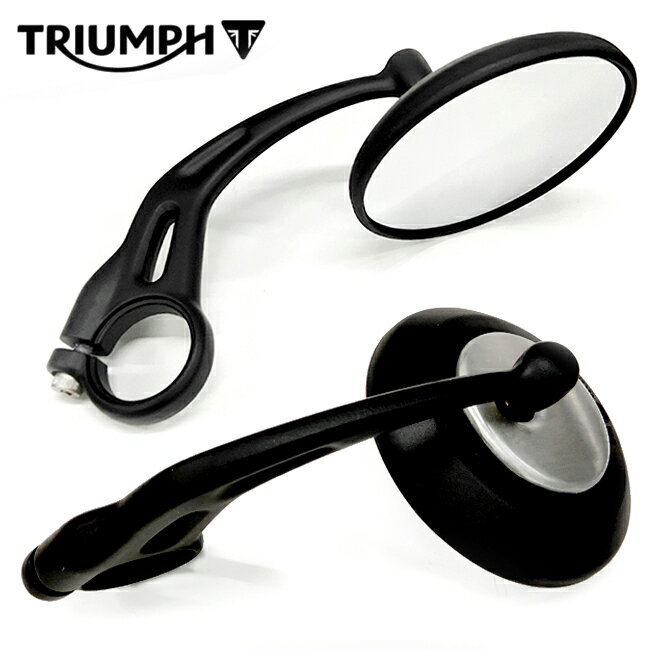 楽天市場】バーエンドミラー（対応車種メーカートライアンフ）（パーツ
