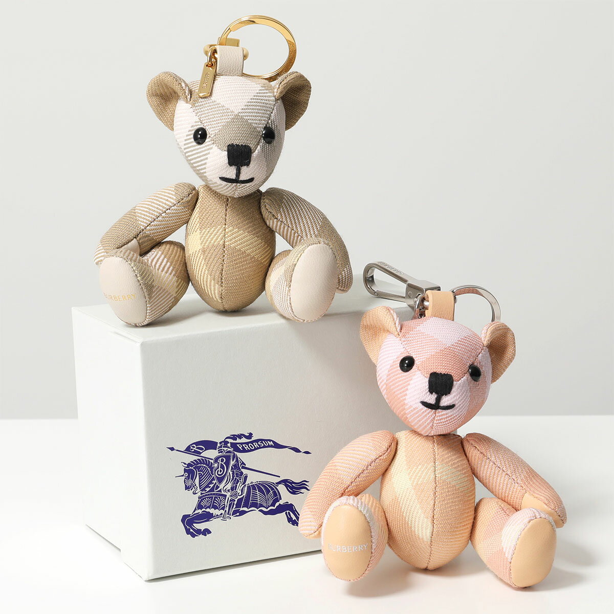 楽天市場】テディベア キーホルダー（ブランドバーバリー）（バッグ