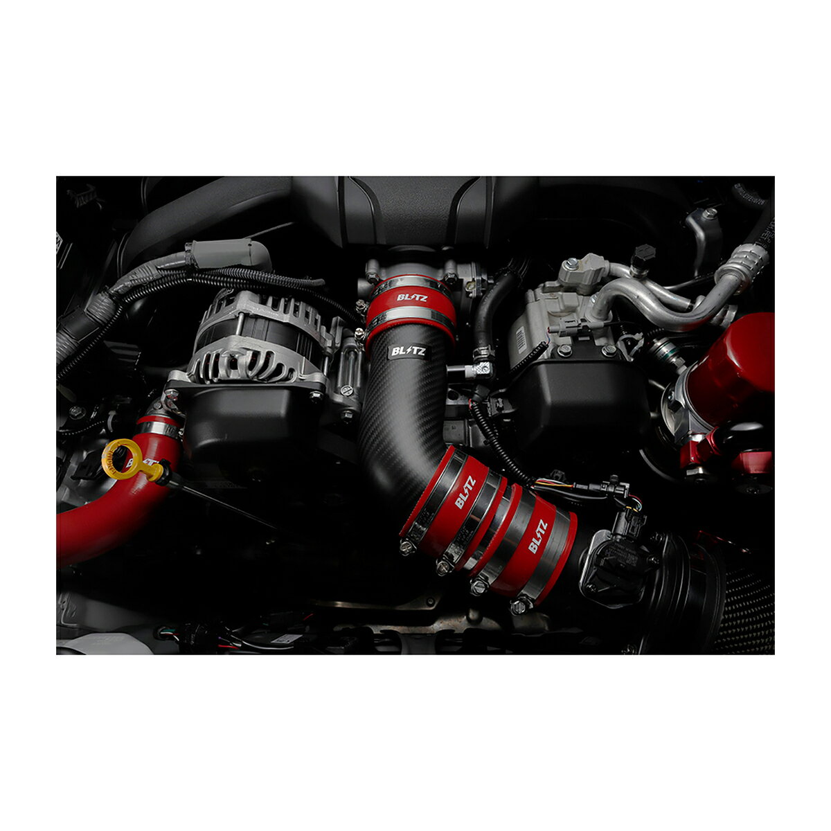 楽天市場】blitz ブリッツ サクションキット レッド gr86 zn8の通販