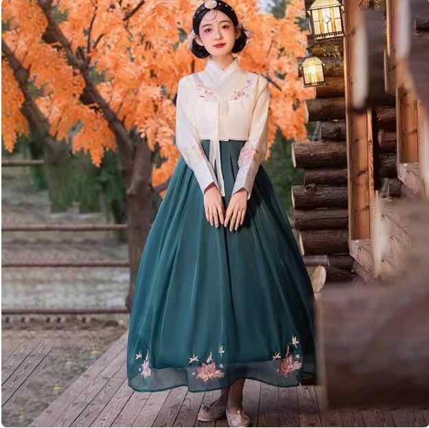 楽天市場】チマチョゴリ（カラーブラウン）（レディースファッション