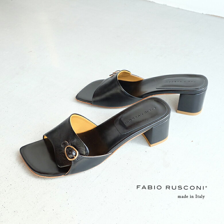 楽天市場】ファビオルスコーニ fabio rusconi レザー ミュールの通販