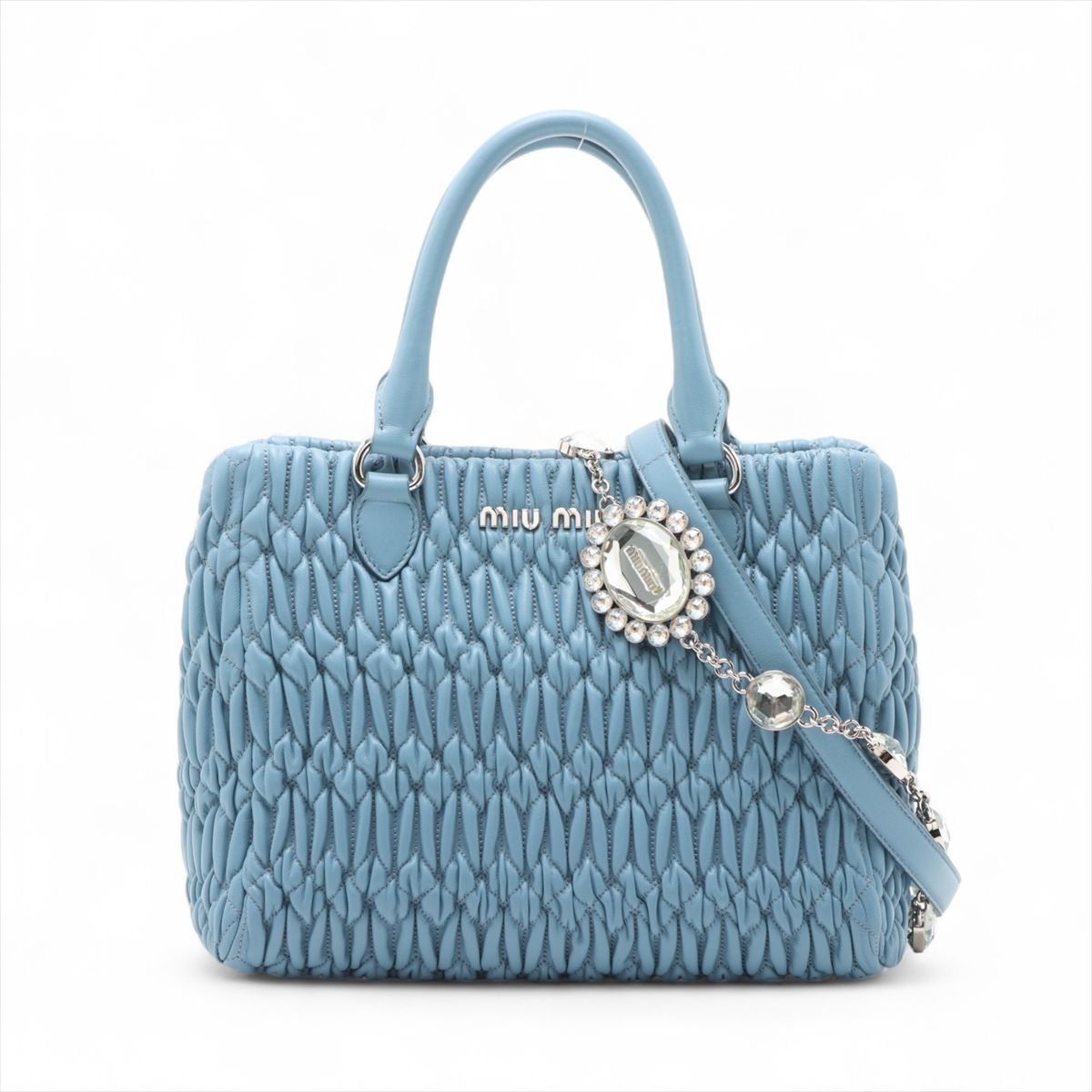 楽天市場】ミュウミュウ（カラーブルー）（レディースバッグ｜バッグ
