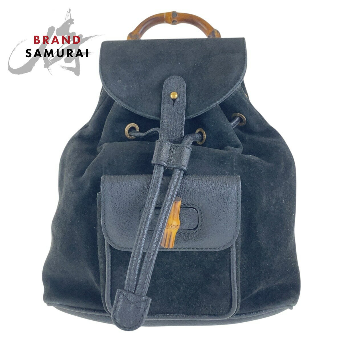 楽天市場】gucci スエード バンブー リュックの通販