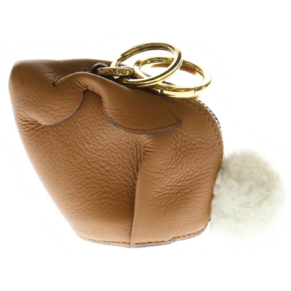 LOEWE】【新品】クラッチ ポーチ スウェード アニマル柄 レオパード