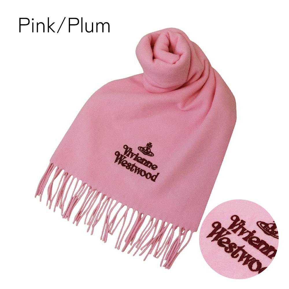 楽天市場】ヴィヴィアン マフラー（カラーピンク）（マフラー