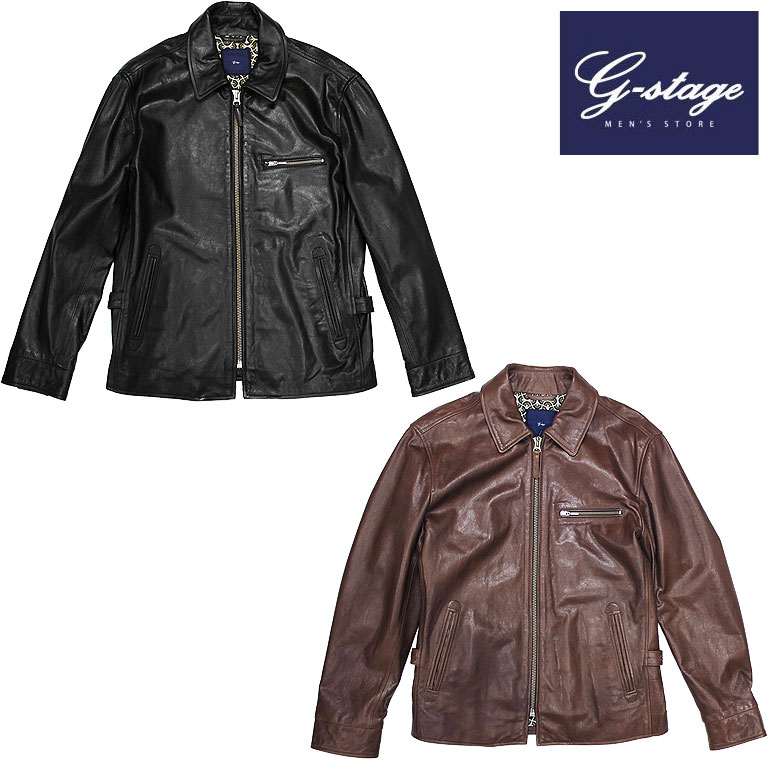 楽天市場】ジーステージ レザージャケットの通販