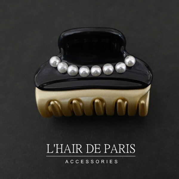 accaアッカ アッカ acca ファーヘアクリップ 茶色 ブラック /SR21