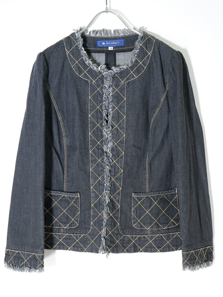 楽天市場】エムズグレイシー デニムジャケットの通販