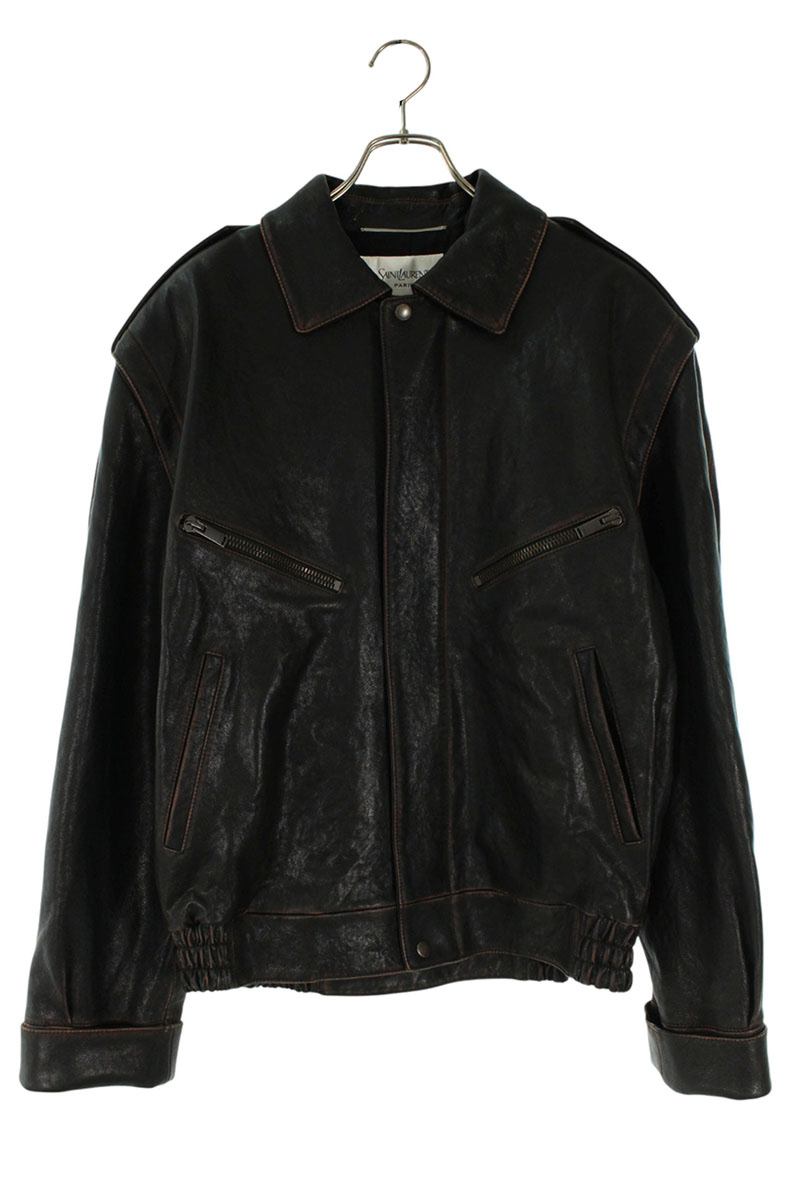 楽天市場】saint laurent レザージャケット（コート・ジャケット