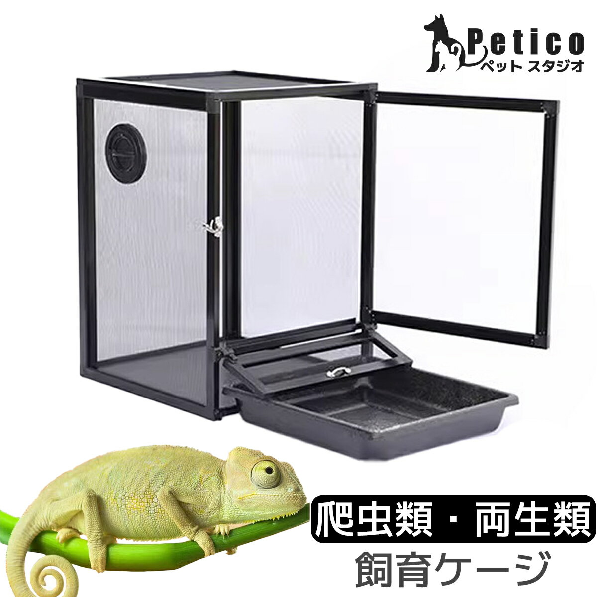 楽天市場】カメレオン 飼育 ケージ メッシュの通販