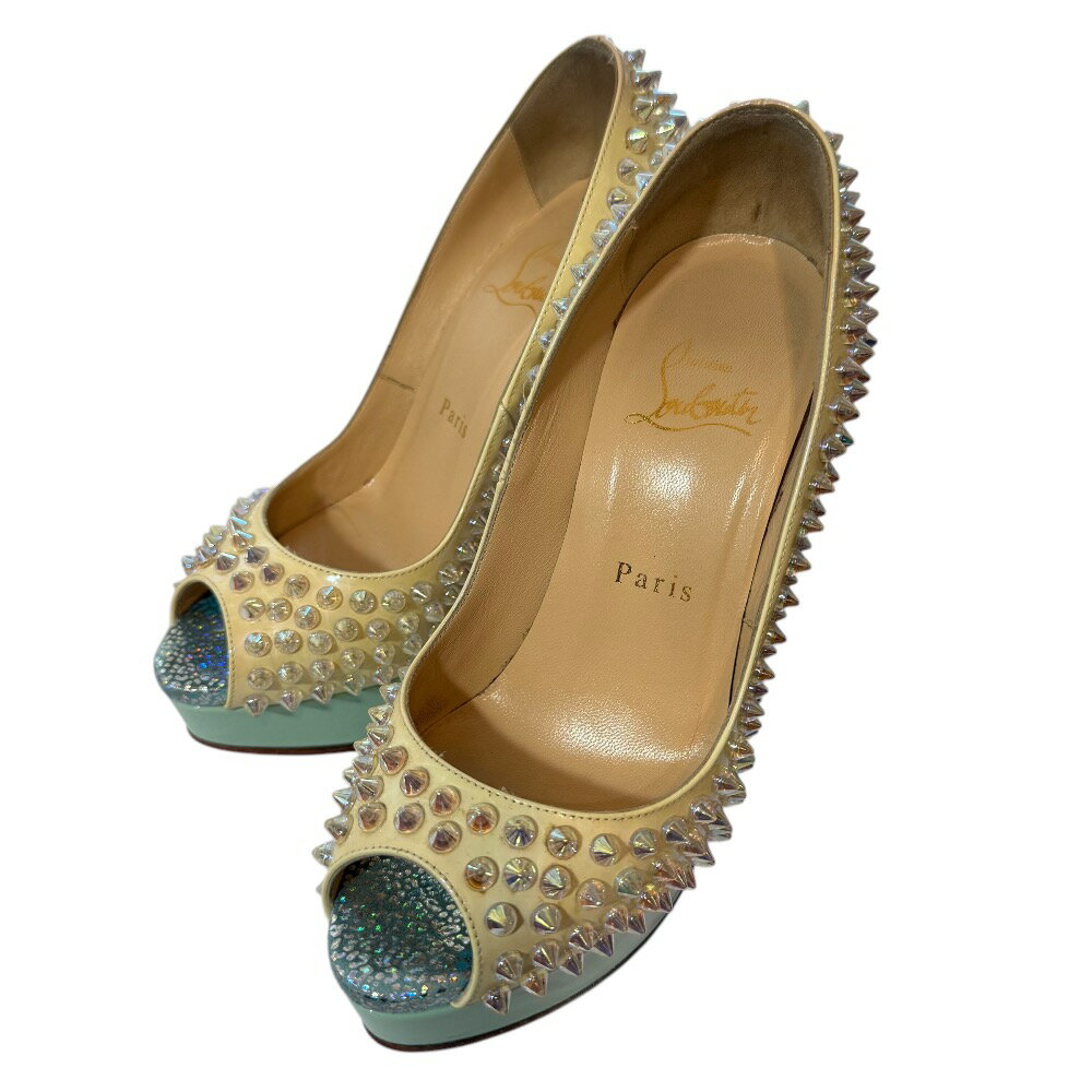 楽天市場】スタッズ（ブランドクリスチャンルブタン）（パンプス