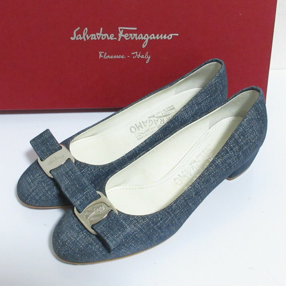 楽天市場】フェラガモ（カラーブルー）（靴）の通販