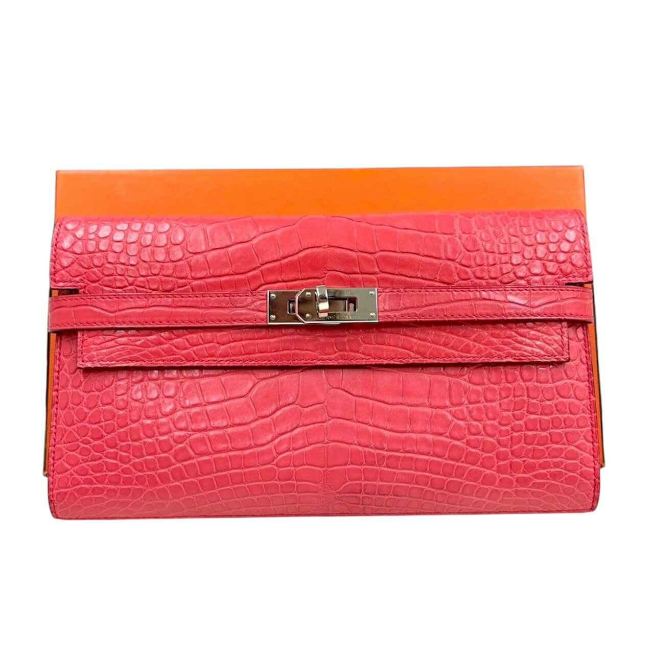 楽天市場】エルメス ケリー クロコ（カラーピンク）（バッグ・小物