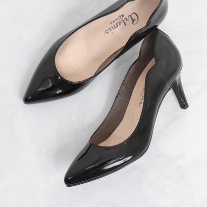 ダイアナ DIANA ダイアナ エナメル パンプス ヒール 23 1/2 * 57390