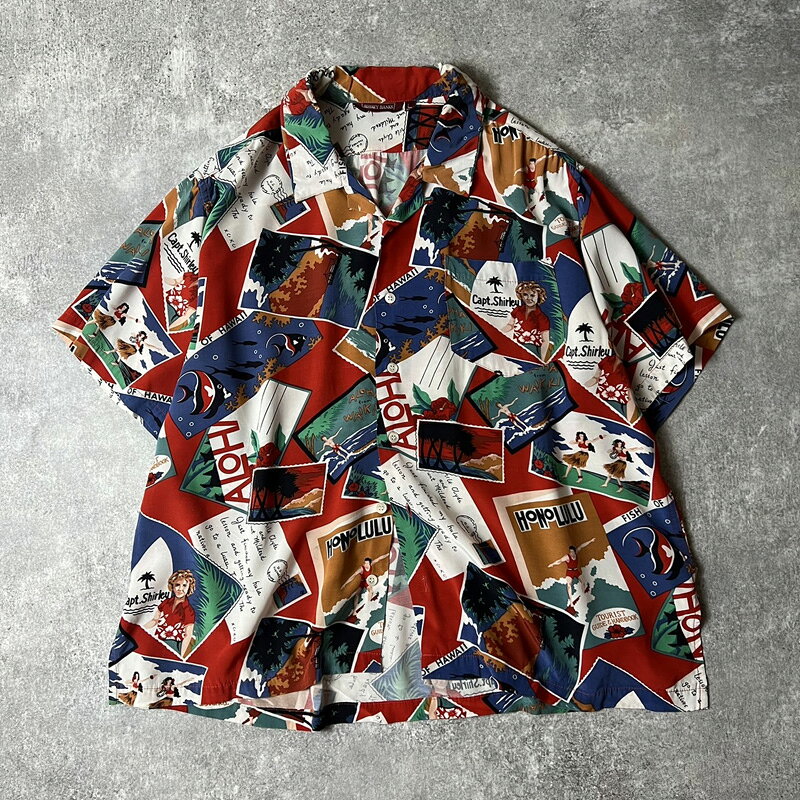 楽天市場】シャツ ヴィンテージ レーヨン 50sの通販