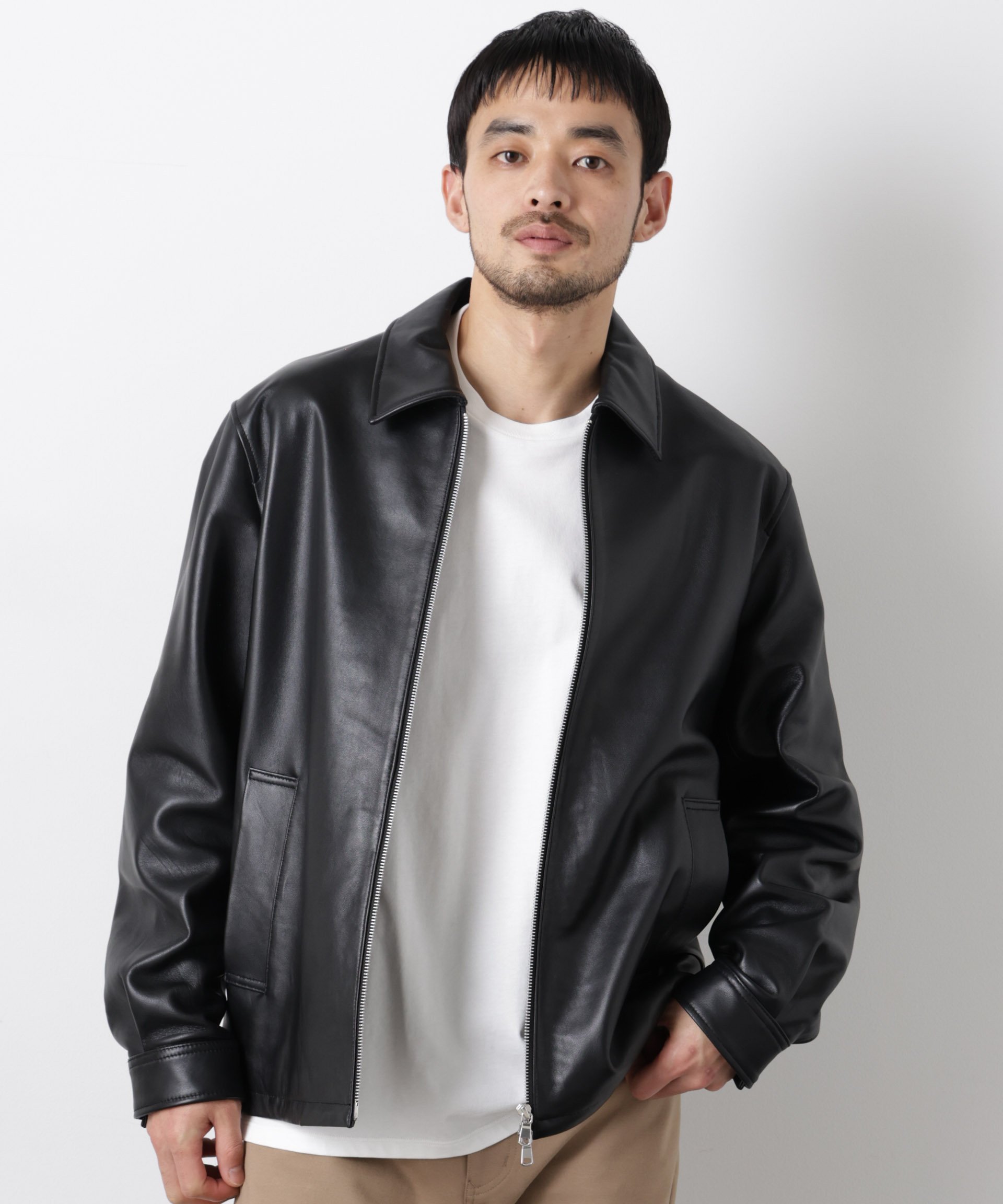 楽天市場】ナノユニバース レザー ジャケットの通販